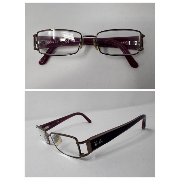 Ray-Ban RB6207 Eyeglass Frames Only 50-16-135 Burgundy 2531 main image 9